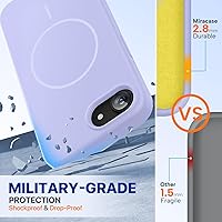 Vista 484 de Miracase Funda diseñada para iPhone 13 Pro Max con protector de pantalla, [forro de microfibra suave antiarañazos], funda protectora de silicona