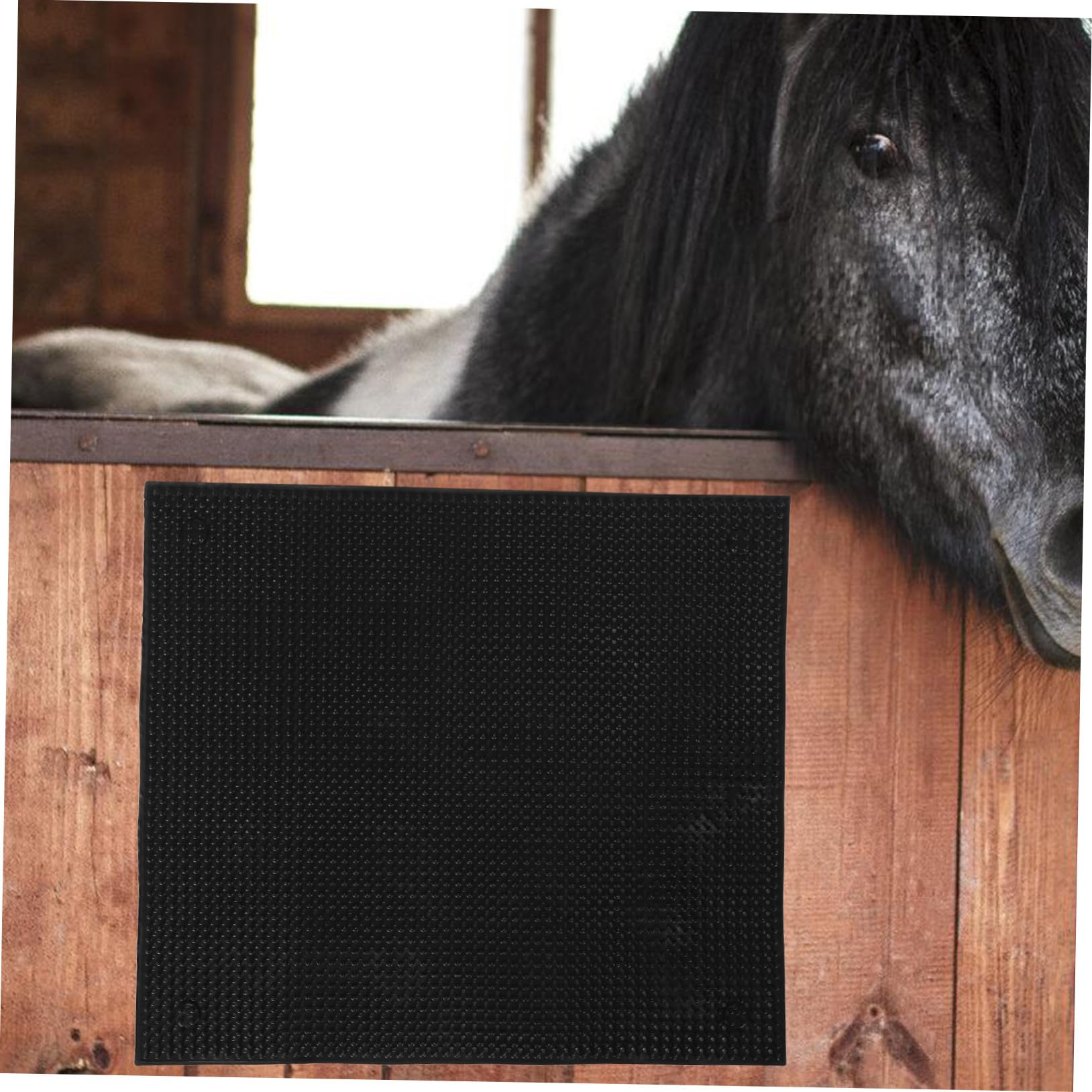 Sosoport Spazzola per Bovini Antiprurito per Stalle e Fattorie Accessorio Resistente per Pulizia e Autogratta Facile Installazione e Manutenzione per Allevamento Livestock