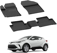 noxx Toyota CH-R 2020-2024 autó gumiszőnyeg szett 5 részes fekete 1
