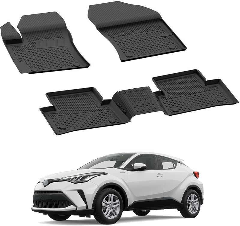 noxx Toyota CH-R 2020-2024 autó gumiszőnyeg szett 5 részes fekete