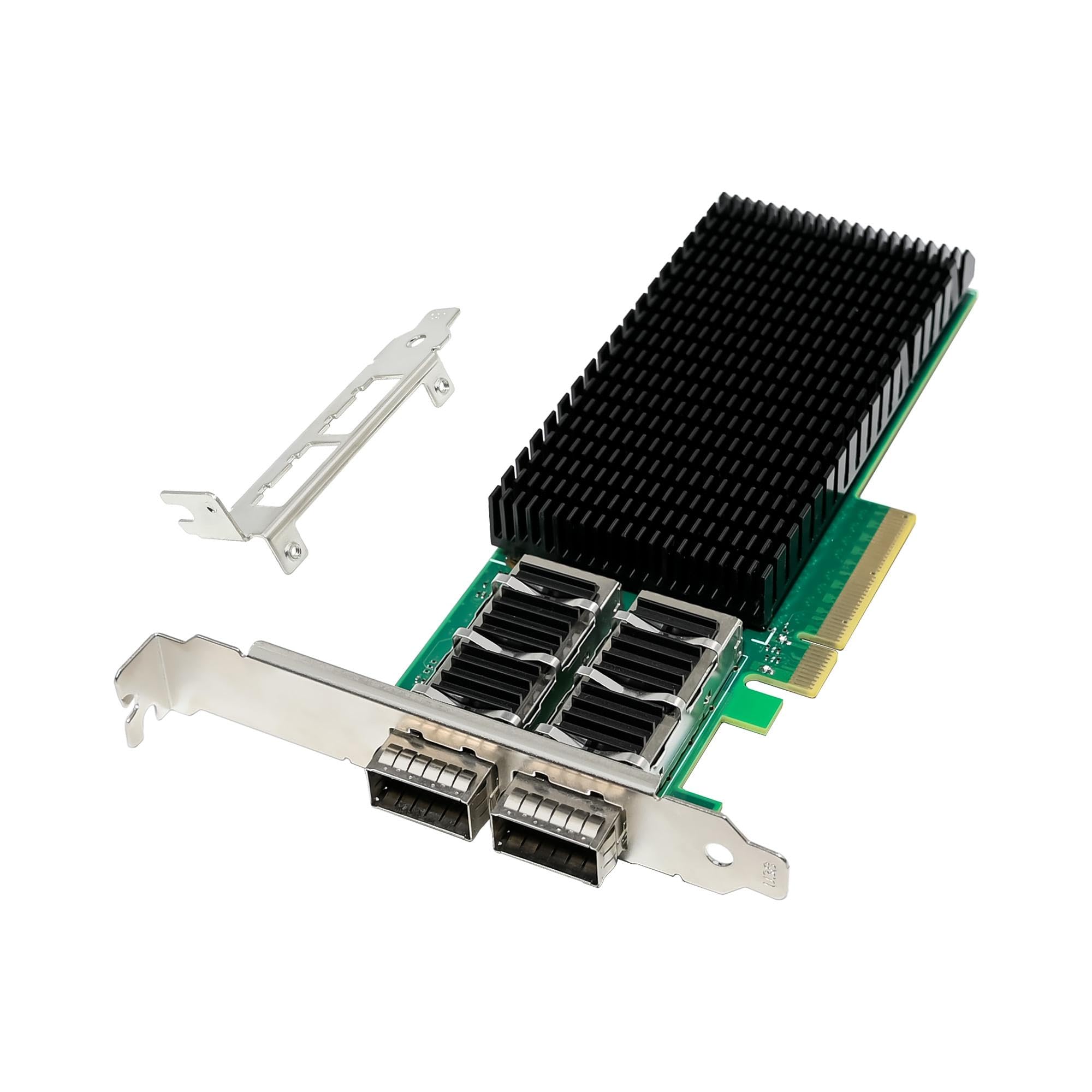 40Gb Intel chipset Compatible XL710-QDA2 NIC Dual QSFP+ Port Ethernet Converged Network Adapter PCIe x8 with Intel XL710BM2 Chipset-image-18