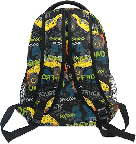 Miniatura 7 de Mochila escolar para niñas y niños, bolsa grande para computadora portátil 4, Patrón 9, Mochilas Daypack