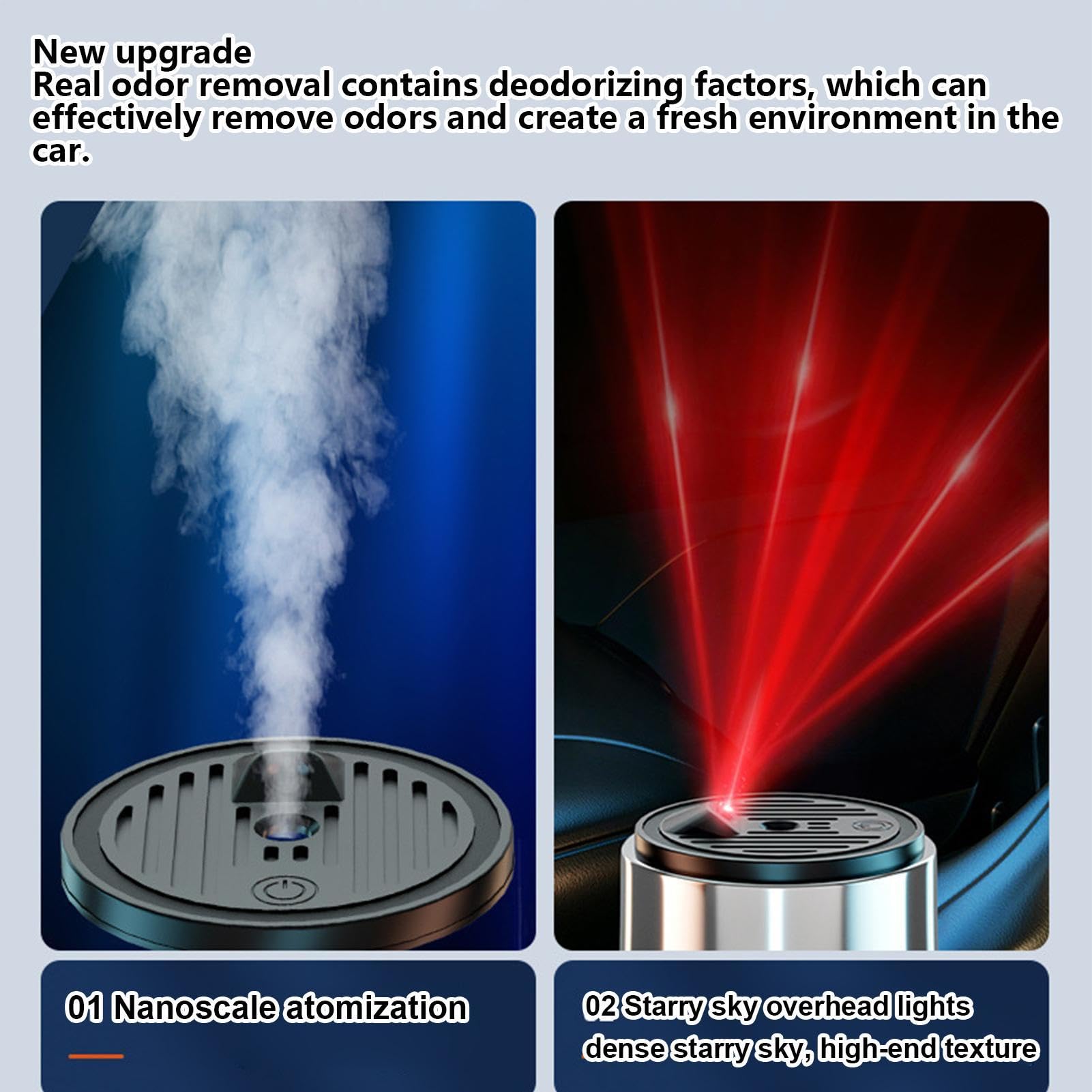 Diffusore per aromaterapia per auto, deodoranti per auto per la decorazione