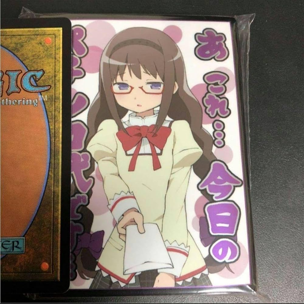 暁美ほむら　カードスリーブ　ミッドナイトブルー Amazon.co.jp: まどマギ 暁美ほむら パチスロ パチンコ スリーブ