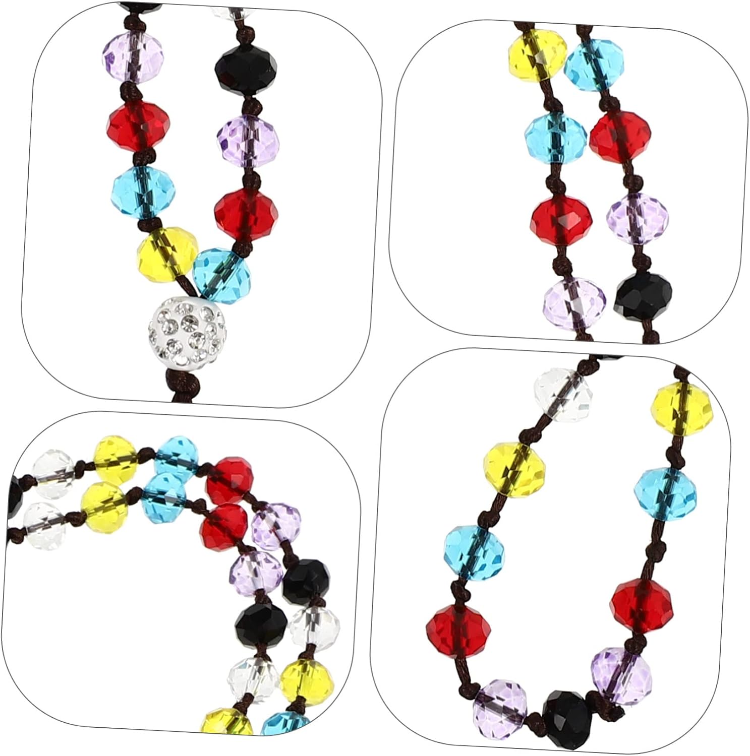 1Pc Fashion Crystal Neck Strap Long Phone Lanyard for Mobile Devices Durable Hanging Rope for Keys Cameras and More Design for Office School and Travel image 5