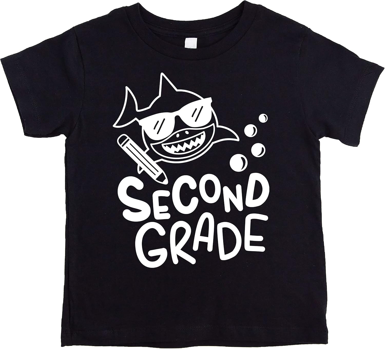 2nd Grade Shark First Day of School Gift Back to School T-Shirt Boys Back to School Shirts and Raglans