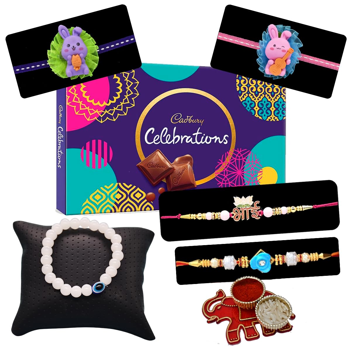 See full amazon price history chart for Saugat Traders Rakhi for Brother and Bhabhi and Kids combo Set of 4 with chocolate Box - 1 Rakhi for Bhai - 2 Rakhi for Kids - 1 Designer Bracelet - Younger- Brother Kids Saugat Traders Rakhi for Brother and Bhabhi and Kids combo Set of 4 with chocolate Box - 1 Rakhi for Bhai - 2 Rakhi for Kids - 1 Designer Bracelet - Younger- Brother Kids (B0B63W5M3V) Amazon Price History, Amazon Price Tracker