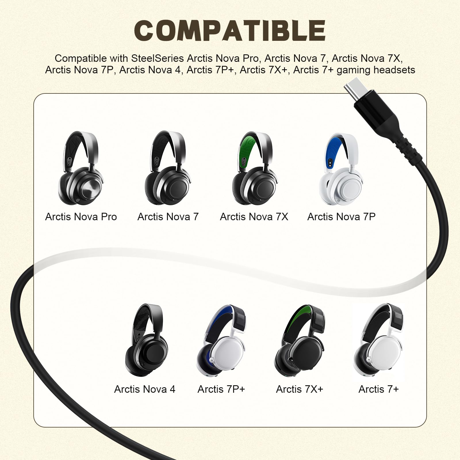 Amazon.com: USB Type-C Charger Cable Audio Cord Compatible with