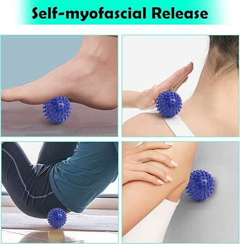 Miniatura 6 de EliaValth Rodillo de pie para fascitis plantar y neuropatía, masajeador de pies para alivio de la fascitis plantar, neuropatía, herramienta de