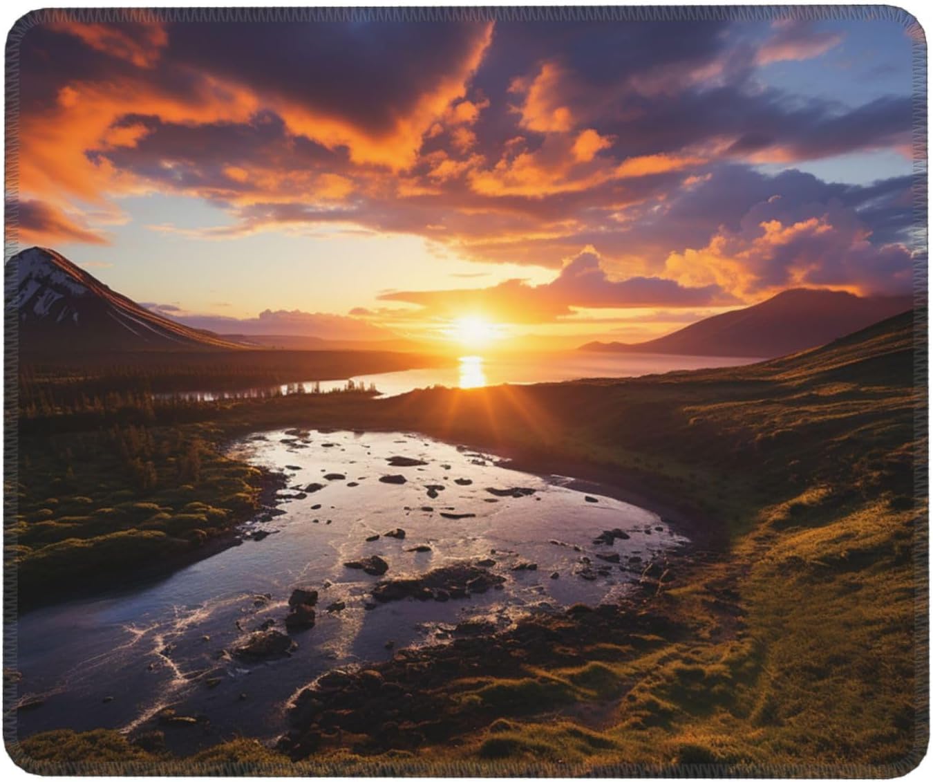 peiyeety Mouse Pad, Small Mouse Pads with Non-Slip Rubber Base ...