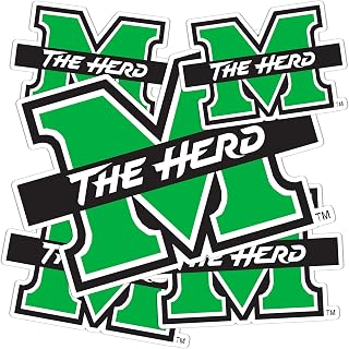 Desert Cactus Marshall University Sticker Thundering Herd MU Vinyl Decals Laptop Water Bottle Car Scrapbook T3 (Type 3-3)