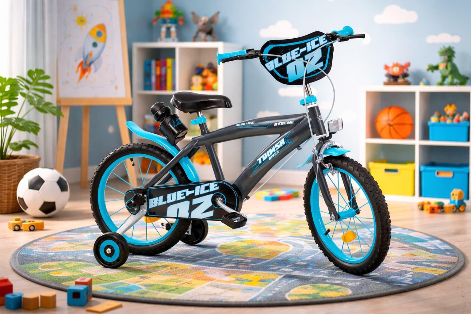 Toimsa Bicicletta 16" Blue Ice 5-8 Anni