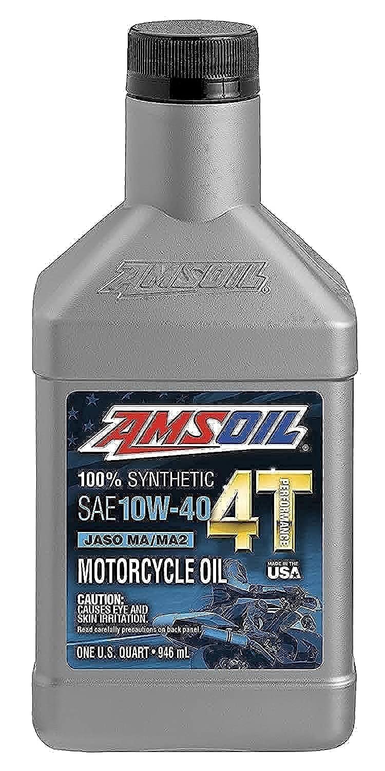 10W-40 100% SYNTHETIC 4T PERFORMANCE 4-STROKE MOTORCYCLE OIL