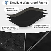 Vista 3 de OutdoorLines Funda Impermeable para Silla de Muebles de Exterior - Fundas para Sillas de Patio y Césped Resistentes a los Rayos UV para Muebles