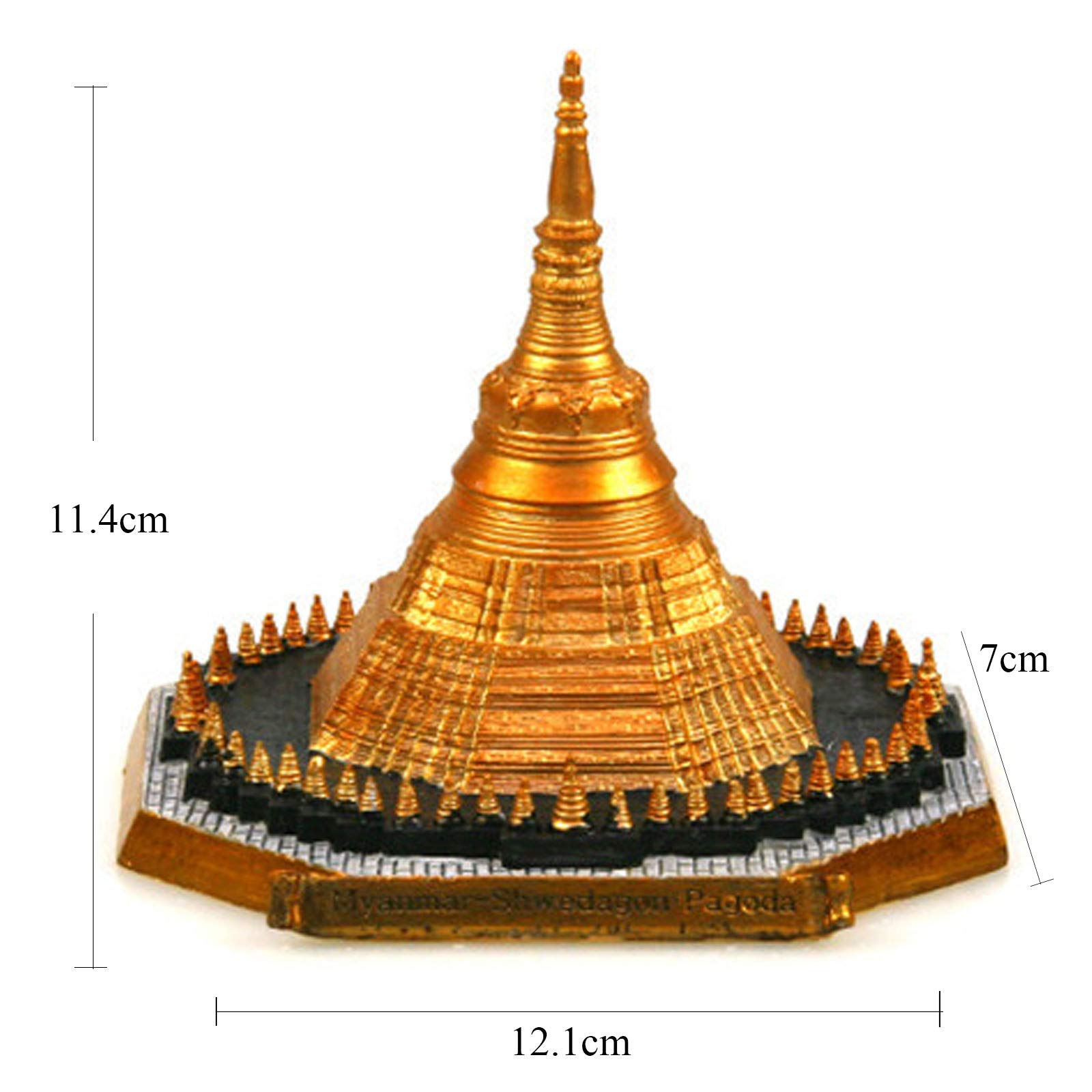 Amazon.co.jp: 置物・オブジェ、有名な建築ミャンマーヤンゴン