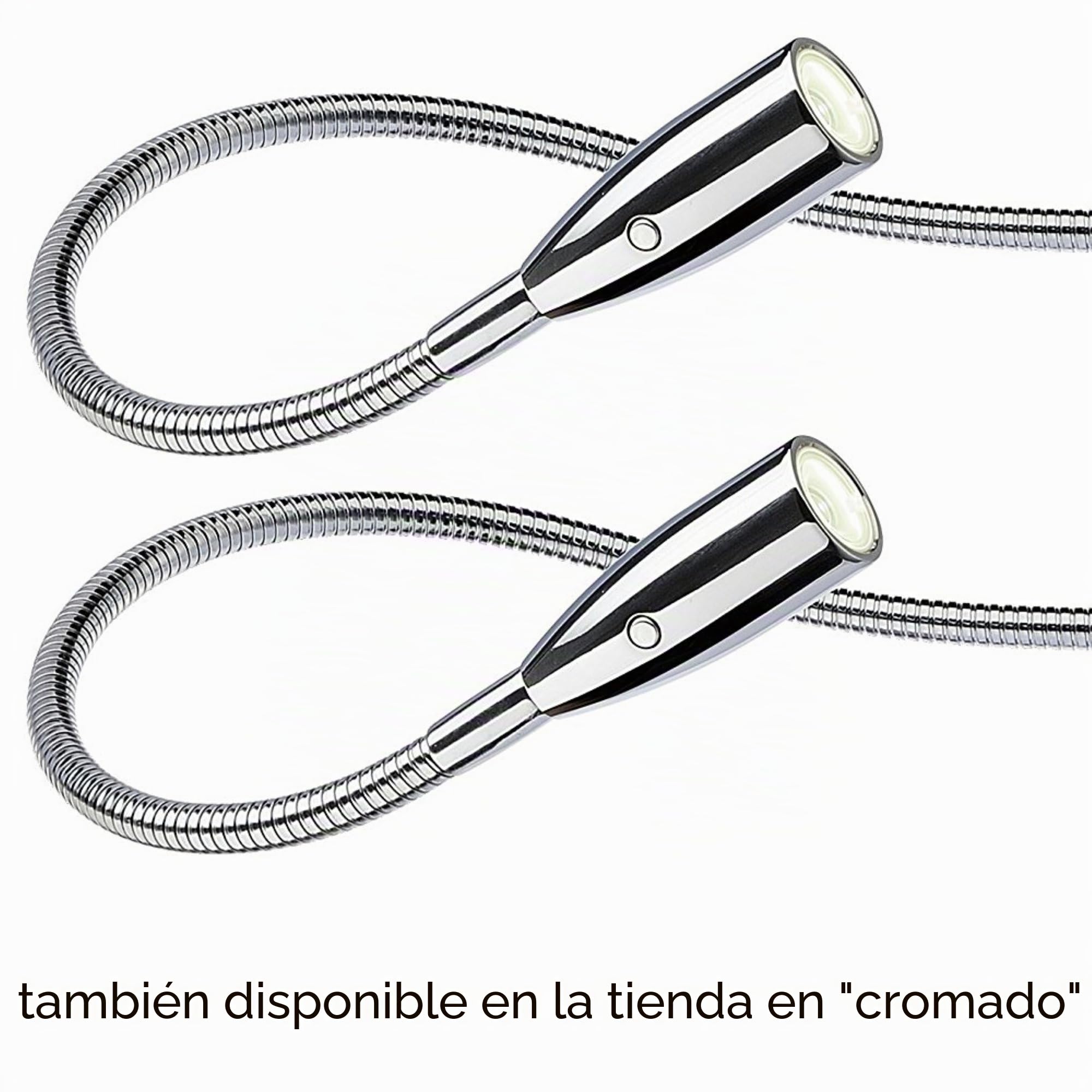 kalb Material für Möbel Lámpara LED de lectura, lámpara de lectura, lámpara de noche, lámpara de lectura, selección: 1 unidad
