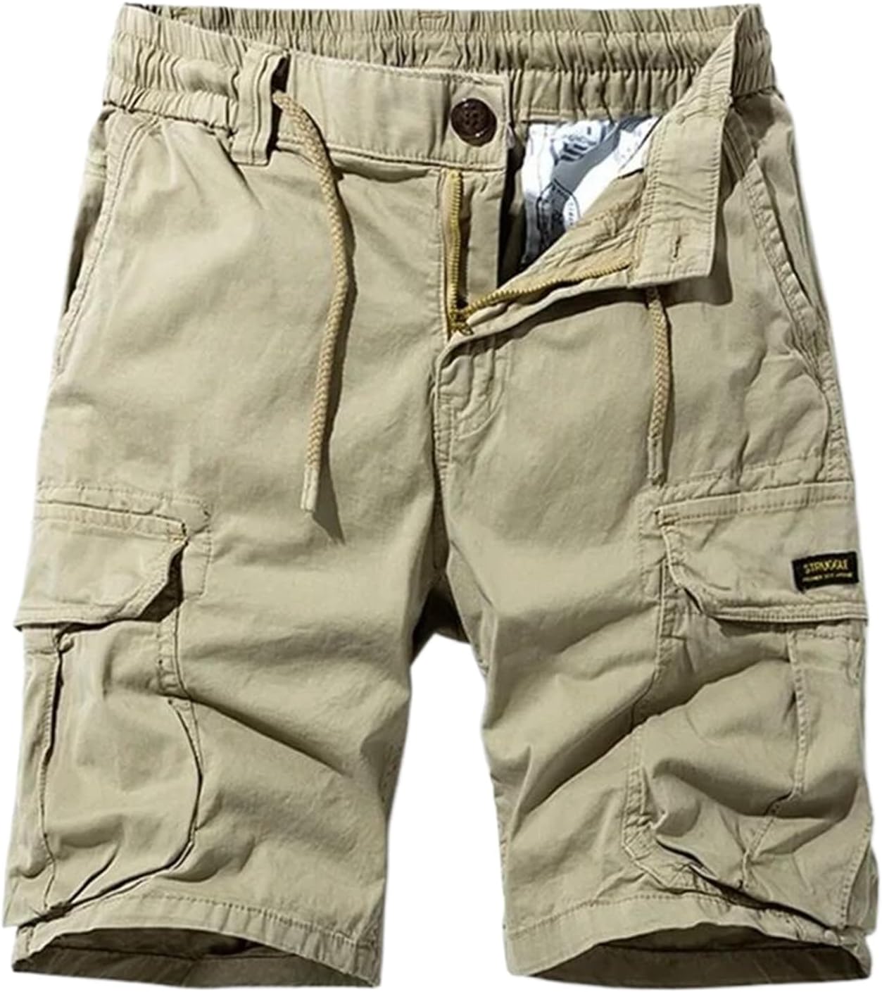 Summer Men Camo Cotton Cargo Shorts Men's Multi-Pocket Casual Shorts Pants Joggers Shorts Male