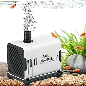 VAYINATO® (XQP-1000 | 15W | 1000L/Hr | H.Max : 1.5M) Ultra-Quiet Multi-Function Submersible Pump, Perfect for Fish Tank,Koi Pond, Aquarium, Hydroponics and Water Fountains