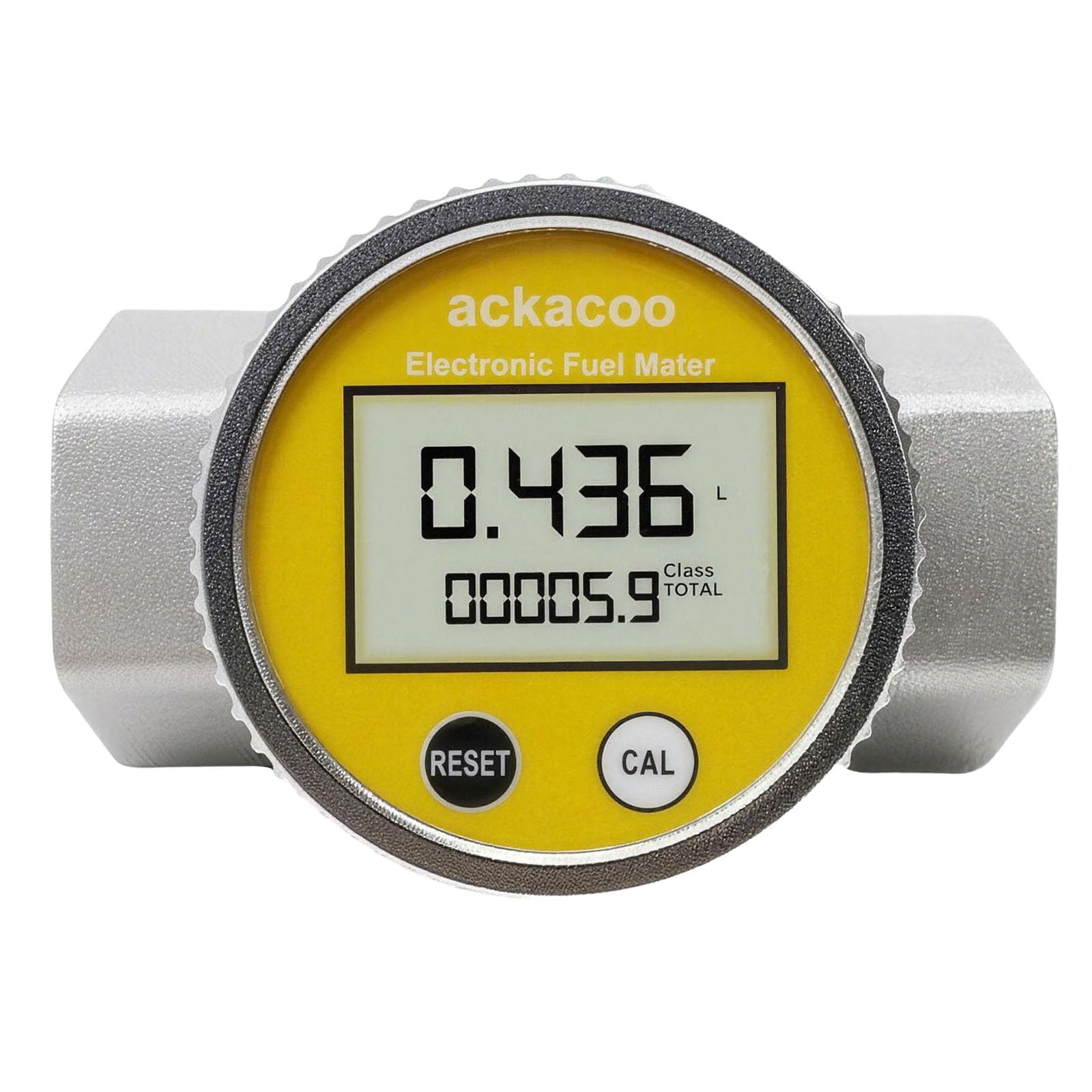 Electronic Fuel Water Meter, 1.5 Inch NPT Digital Turbine Flow Meter with Display, ±1% Accuracy, Waterproof EMI Protection, 10.5–74 GPM (40–280 LPM) for Gasoline/Diesel/Water/Kerosene-image-21