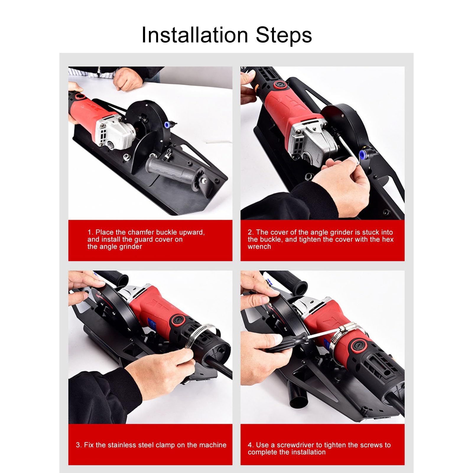 Tile Chamfering Machine, ColdRolled Steel, 45 Degree High, MultiPurpose Holder, Angle Chamferer for Tile Cutting