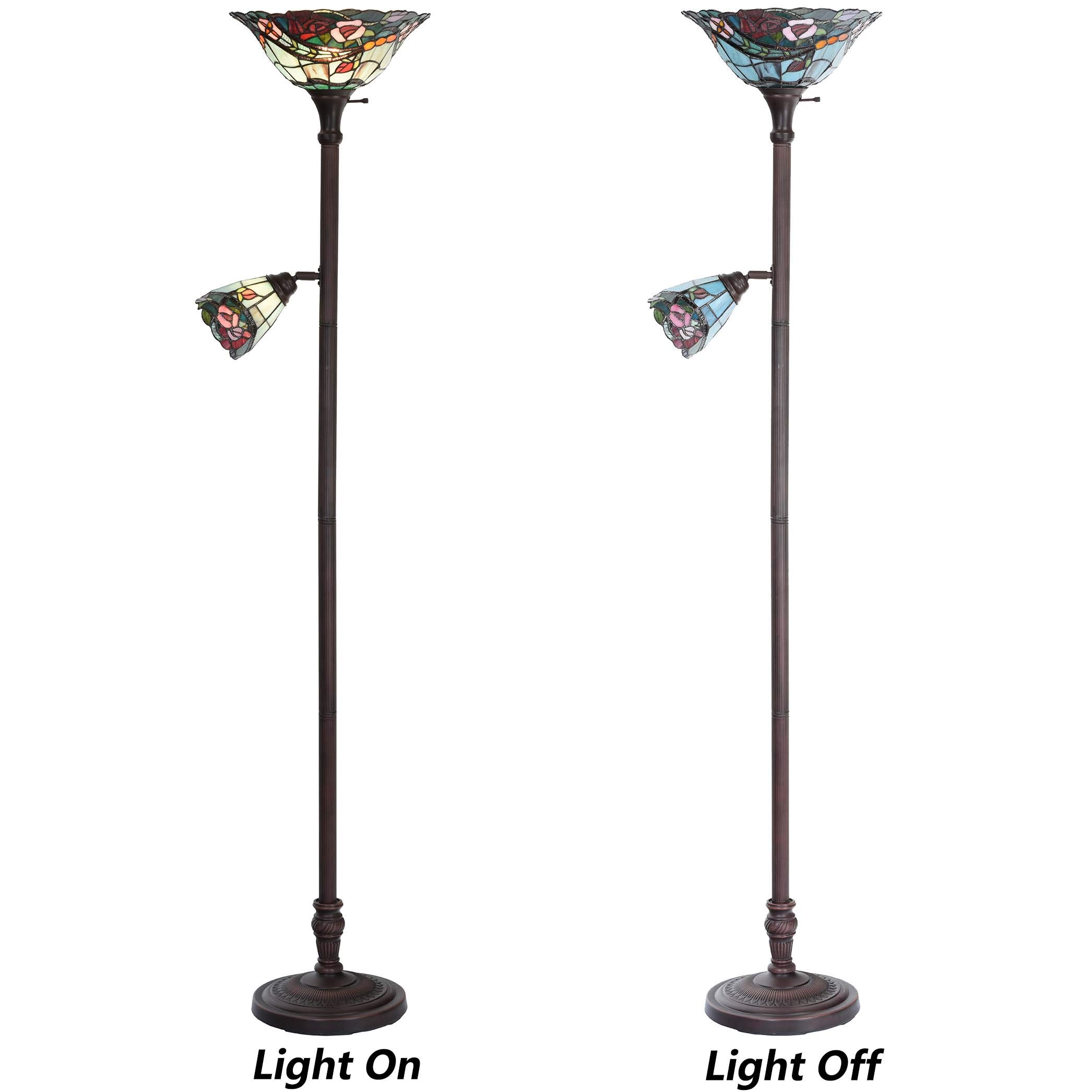 Amazon | Bieye照明L10739薔薇 読書灯 フロアスタンドランプ ステンド