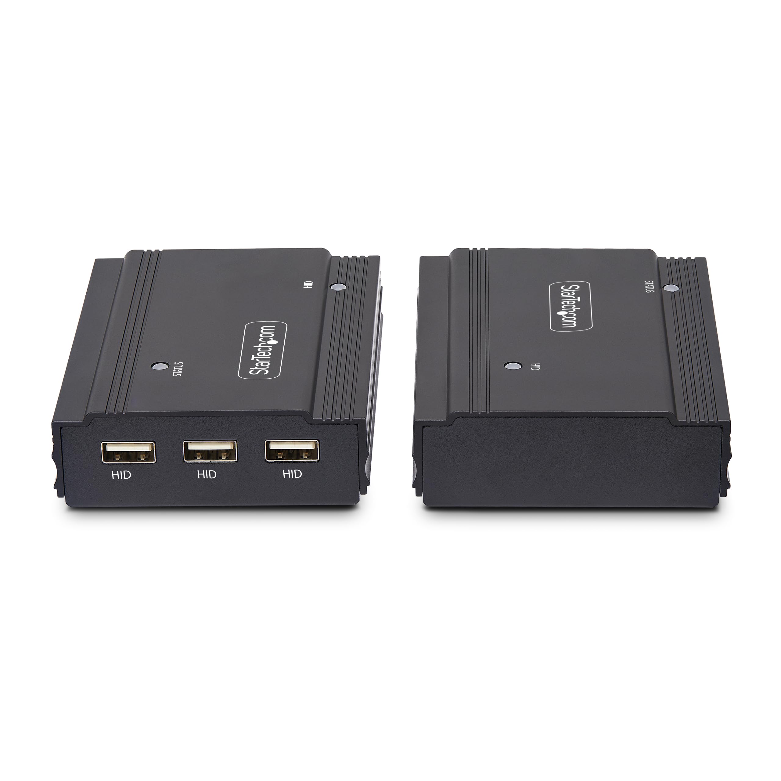 StarTech Extendeur KVM DisplayPort sur Fibre Multimode - 4K 60Hz - 300m | Kit d'extension de console, Modules SFP+ préinstallés, EDID, Sans logiciel, FD121-KVM-EXTENDER