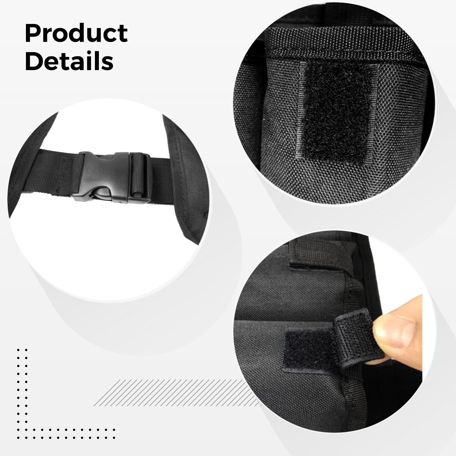 Tactical Beverage Holder Vest, 12 Can Sling Carrier with Adjustable Shoulder Straps and Quick Release