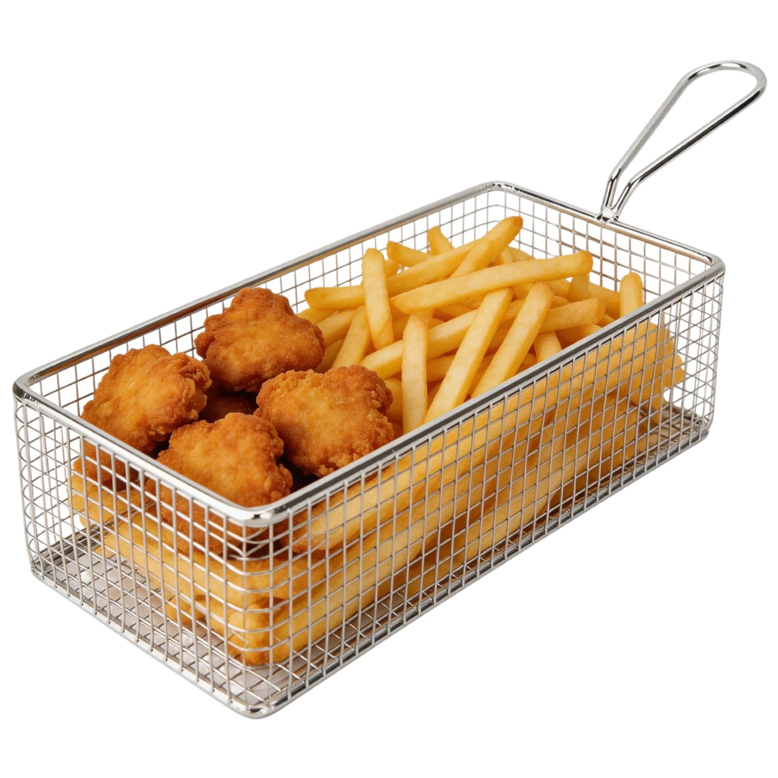 Panier à frites pour cuisine à domicile pour des soirées frites en famille