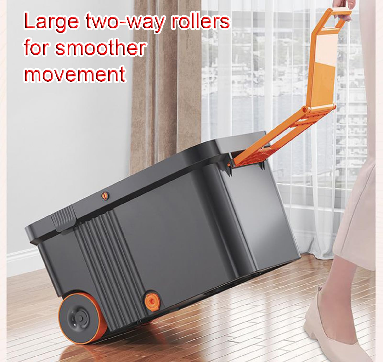 Mop y Cubo con escrutinio con escrutinio de Cesta de Arranque Desmontable 5 Cabezales de trapeador de microfibras de reemplazo para Madera Dura, Madera, Laminado, baldosas,