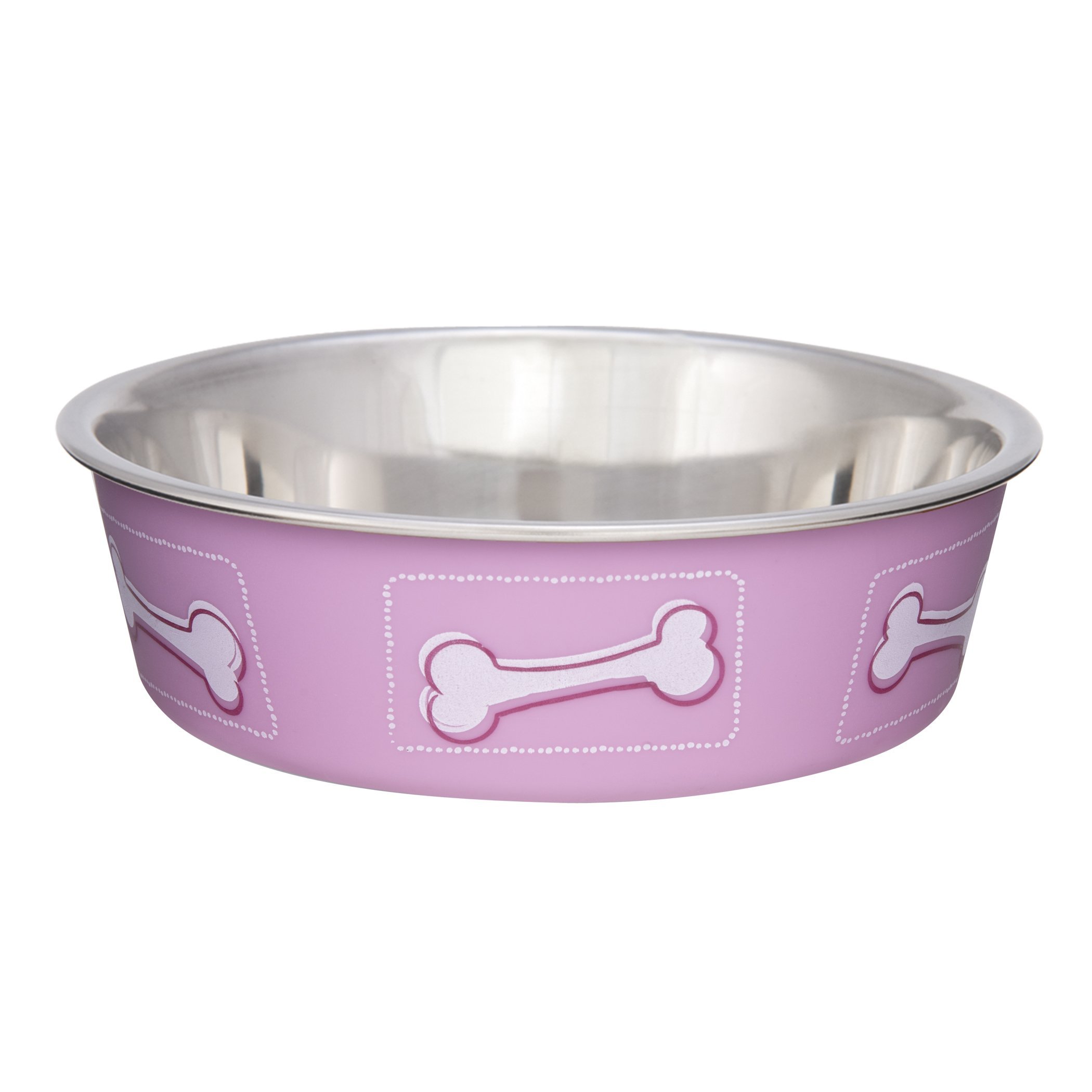 Loving Pets Coastal Bella Bowl for Dogs, Large, Pink