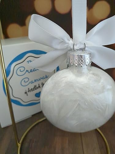 Miniatura 6 de Memorial Christmas Ornament with Cremation Urn Charm