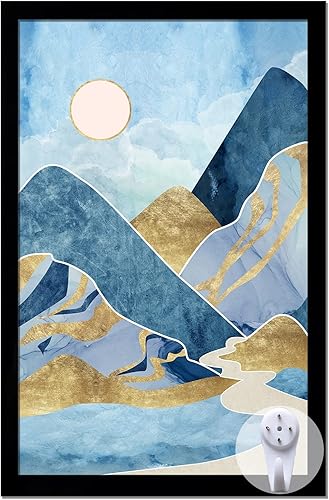 keibiubu Marco de fotos negro, marco de fotos de 11 x 17 pulgadas para póster de fotos, lienzo, certificado, exhibición de documentos, horizontal o