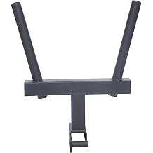HulkFit Y-Dip Bar Attachment for Wall Mounted Power Cage Black