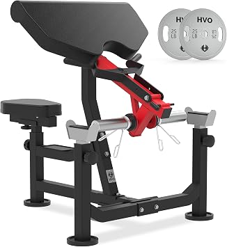 HVO Preacher Curl Machine 4-in-1 Preacher Curl Bench Bicep Arm Curl
