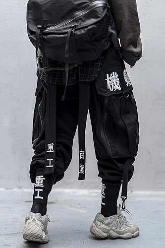 Miniatura 3 de Niepce Inc Pantalones cargo japoneses de Streetwear Techwear para hombre con diseño