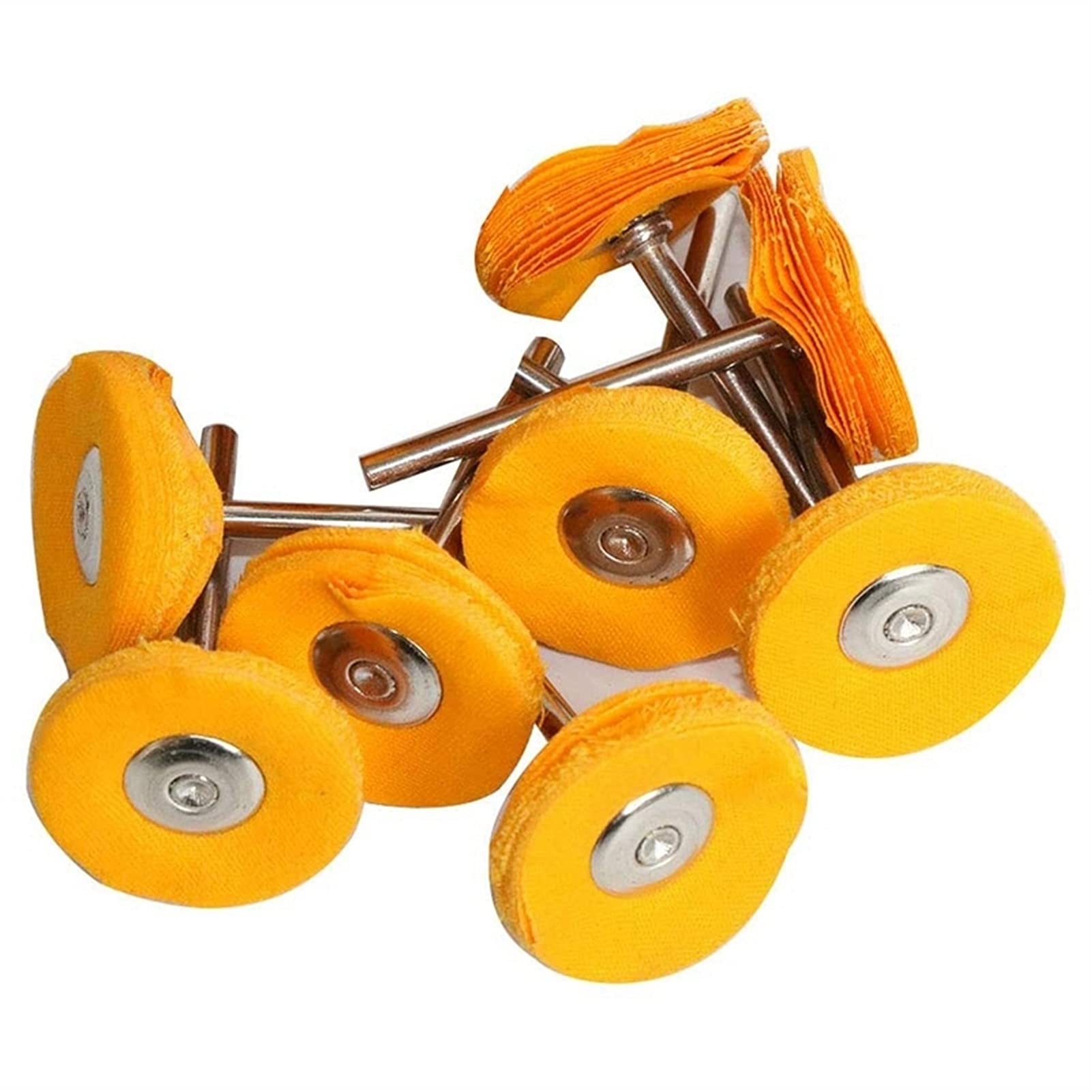 Tarcze polerskie， Zestaw tarcz polerskich 50 szt. 1 cal do polerowania na trzpień 3 mm do narzędzia obrotowego