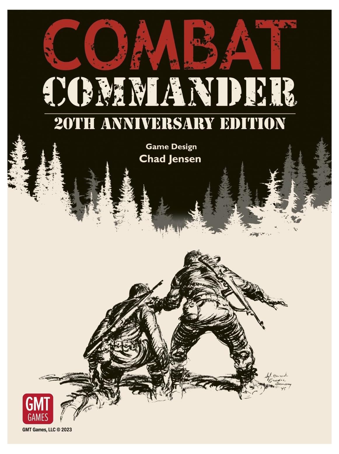 GMT Games Combat Commander 20th Anniversary Edition Board Game, Europe and Mediterranean Theater, World War II Tactical Infantry Combat, for Adults Ages 18+