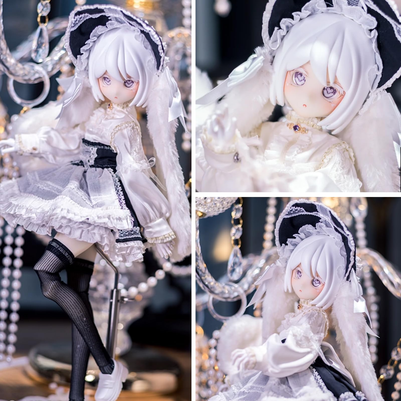 UFdoll CATTV 小白 ホワイト 1/6 BJD ブラインドドール UFDoll blind box 'catTV Channel' 1/6 : PreOrder – Anubis Doll Café