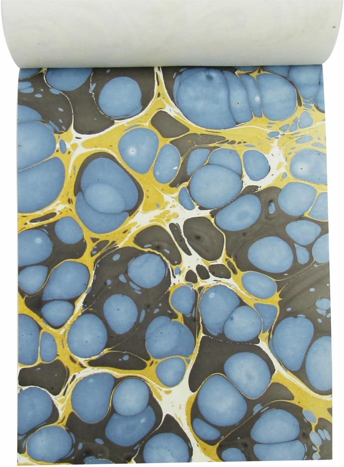 Paperhues Marbled Handmade Scrapbook Papers Collection 8.5x11" Pad, 36 Sheets