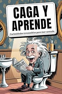 Presentes para ele Caga y Aprende: Curiosidades Irresistibles para leer Sentado! Impresiona a amigos y
