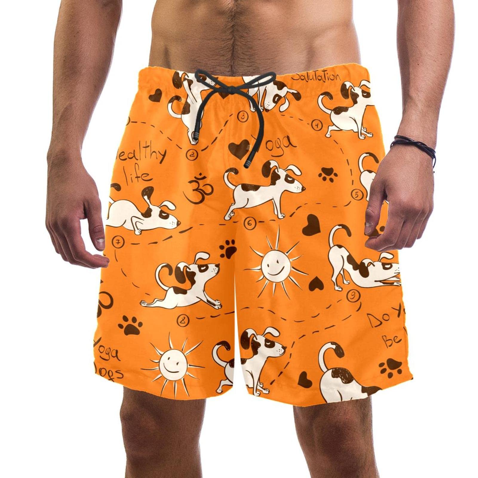 Maillots de bain hommes séchage rapide JDEZ short de plage