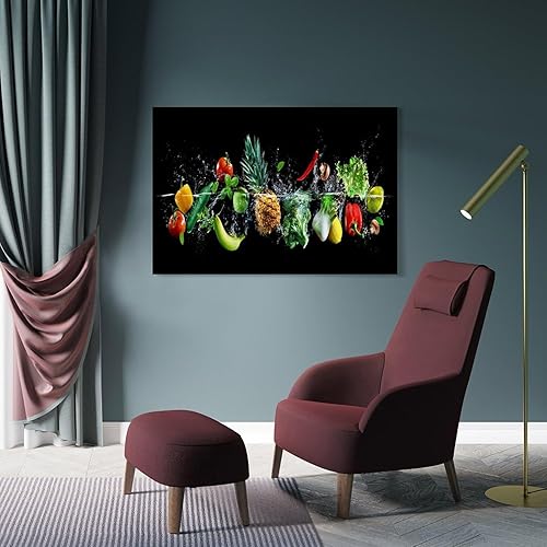 Miniatura 4 de Pintura De Lienzo Pintura De Frutas De La Pared Impresiones De Lienzo De Arte Para La Decoración Del Poster Decorative Painting Canvas Wall Posters