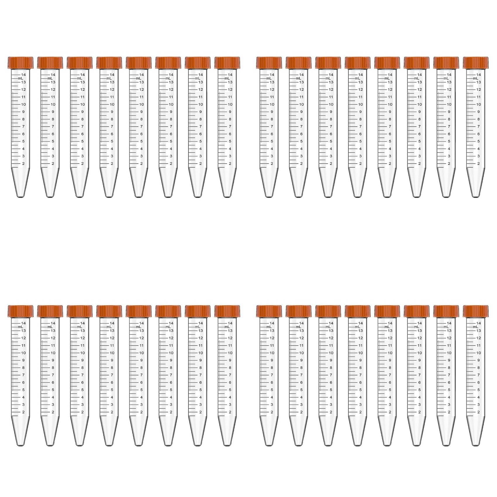 Oewwthy Conical Centrifuge Tube - 15ML Centrifuge Tubes, 100 Pcs Sterile Tubes with Leak-Proof Caps, Conical Tubes