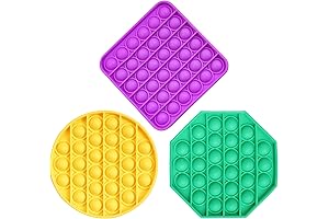 Pop It Three Pack: Fidget Toys for Limitless Fun and Stress Relief