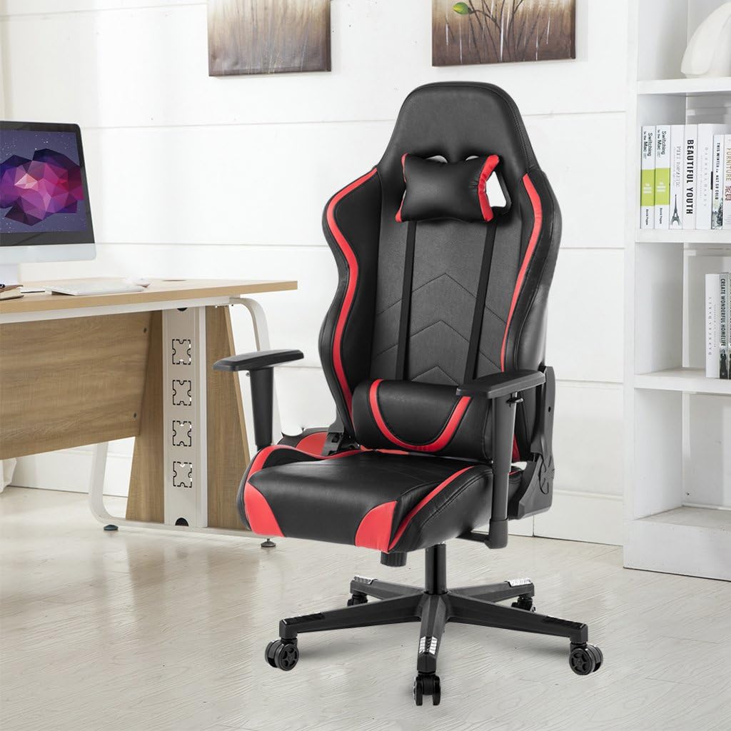LANGRIA Computer Gaming Chair HighBack Recliner Racing