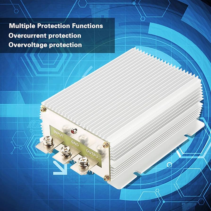 Amazon.co.jp: 防塵DC-DC電源、24Vから12V 50Aのバック