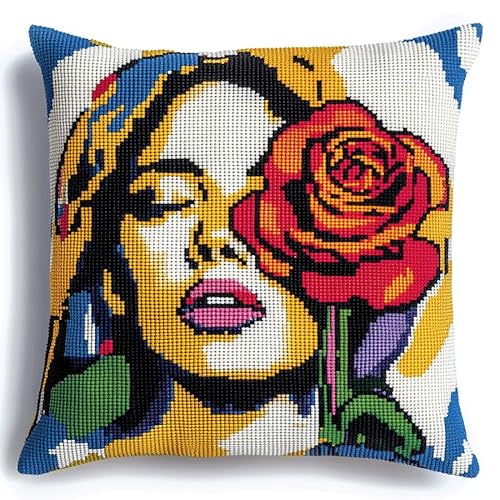 18x18�C���` �N���X�X�e�b�` �N�b�V������ �z�[���f�R���[�V�����p �h�J���葕���� ���r���O���[���ƃx�b�h���[���p �n���h���C�h���J�o�[ ���[�Y�K�[��