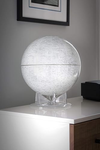 Miniatura 2 de Replogle luna 12-Inch de diámetro Mesa globo gris 12