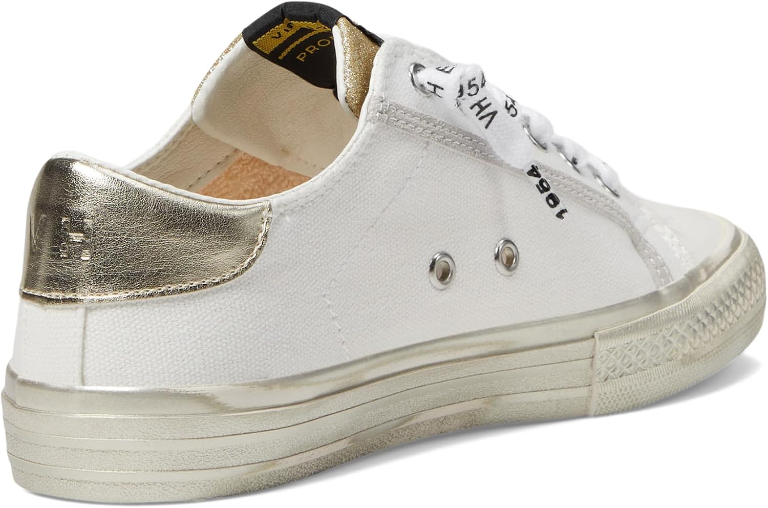 VINTAGE HAVANA Womens Alive Slip On Sneakers Shoes Casual - Gold