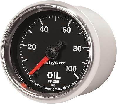 Auto Meter 3853 GS Electric Oil Pressure Gauge